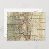 Thayer's nieuwe kaart van de staat Colorado (Voorkant / Achterkant)