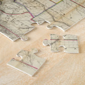 Thayer's nieuwe kaart van de staat Colorado Legpuzzel (Zijkant)