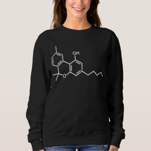 Thc Molecule Tetrahydro Chemische Structuur Trui