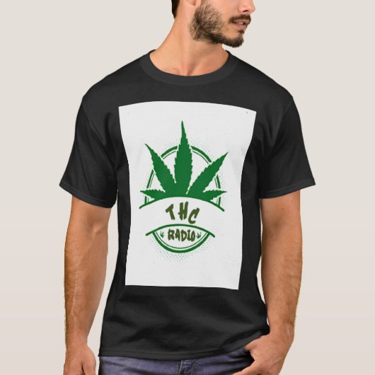 THC-radio T-shirt (Voorkant)