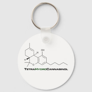 THC Weed Sleutelhanger