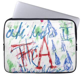 THCA thaddeus & crimson de $THCBand Laptop Sleeve