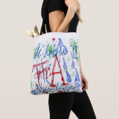 THCA thaddeus & crimson de $THCBand Tote Bag (Dichtbij)