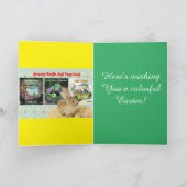 #The3Scarecrows Kleurrijke Paas Kaart (Binnen)