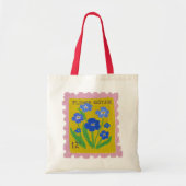 The 12 Cent Flower Gesture Tote Bag (Voorkant)