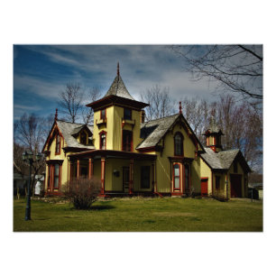 "The 1871 Cox House" Foto Afdruk