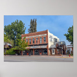 The 1907 Coalter Block, Lander, Wyoming Poster