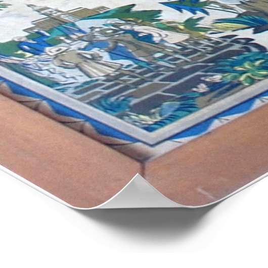 The 1926 New Map of the World Poster (Hoek)