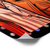 The 1970's Retro Vibe 24x24" Wall Poster (Hoek)