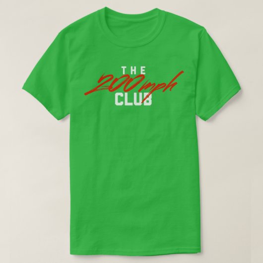 The 200mph Club T-shirt (Design voorkant)