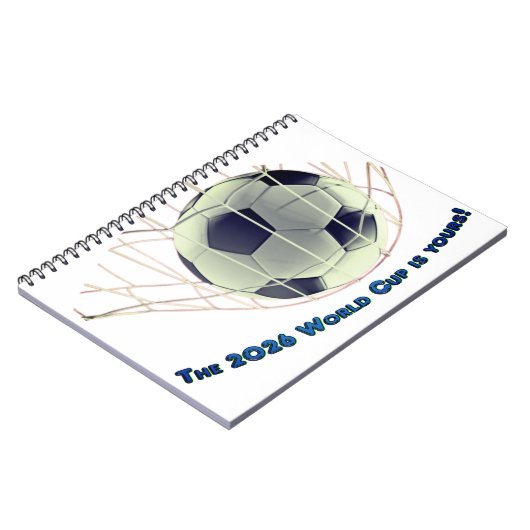 the 2026 world cup is yours! notitieboek (Linkerzijde)