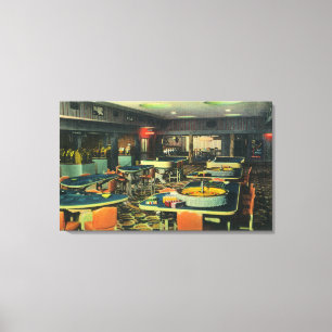 The 21 Club Casino, Hotel Last Frontier Canvas Afdruk