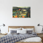 The 21 Club Casino, Hotel Last Frontier Canvas Afdruk (Insitu (Slaapkamer))