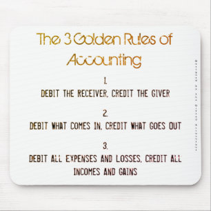 "The 3 Golden Rules of Accounting" Muismat
