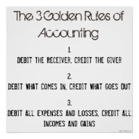 "The 3 Golden Rules of Accounting"