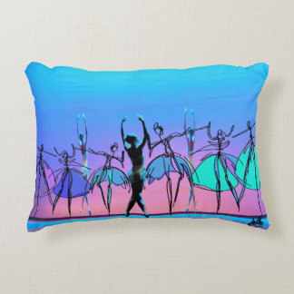 "The 3 Graces" Ballet Threaded Pillow Decoratief Kussen