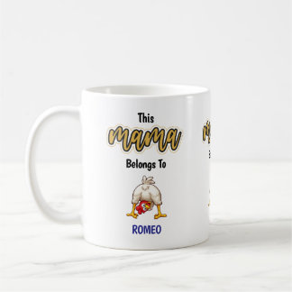 The 3 Kids Mommy Clucker Chicken Mama Mug Koffiemok