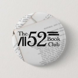 The 52 Book Club Ronde Button 5,7 Cm