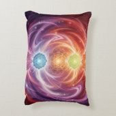 The 7 Chakras´10 Accent Kussen (Achterkant (Verticaal))