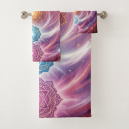 The 7 Chakras´10 Bad Handdoek