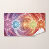 The 7 Chakras´10 Bad Handdoek (Handdoek)