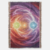 The 7 Chakras´10 Deken (Voorkant Verticaal)