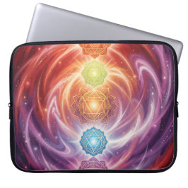 The 7 Chakras´10 Laptop Sleeve