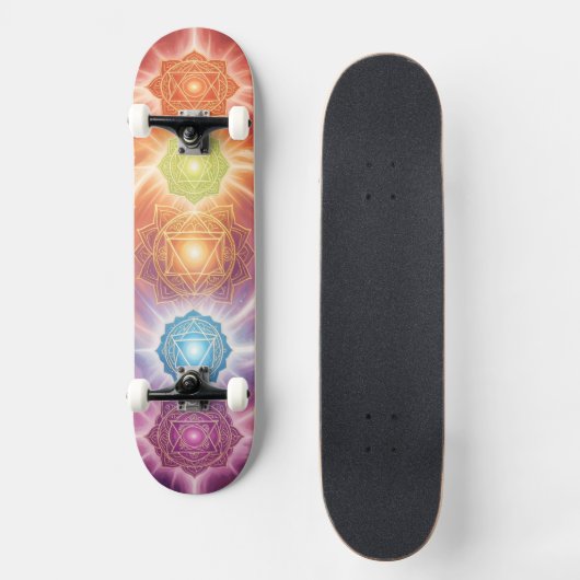 The 7 Chakras´10 Persoonlijk Skateboard (Voorkant)