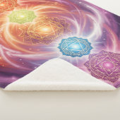 The 7 Chakras´10 Sherpa Deken (3/4)