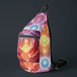 The 7 Chakras´10 Sling Bag<br><div class="desc">The 7 chakras are energy centers aligned along the spine that influence different areas of life — from safety and creativity to confidence,  love,  communication,  intuition,  and spirituality. When balanced,  they support harmony,  inner strength,  and overall well-being.</div>