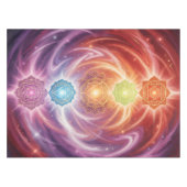 The 7 Chakras´10 Tafelkleed (Voorkant (Horizontaal))