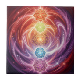 The 7 Chakras´10 Tegeltje