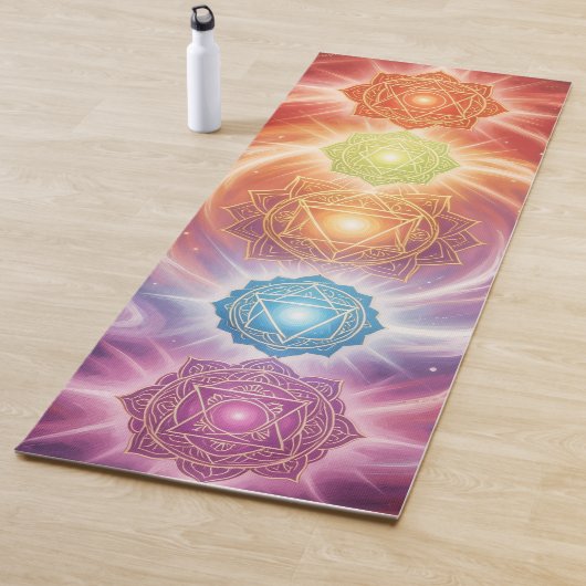 The 7 Chakras´10 Yogamat (In situ)