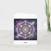 The 7 Chakras´11 Feestdagen Kaart (Achterkant)