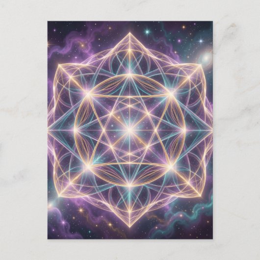 The 7 Chakras´11 Feestdagenkaart (Voorkant)