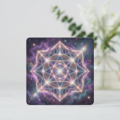 The 7 Chakras´11 Feestdagenkaart (Staand voorkant)