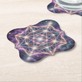 The 7 Chakras´11 Kartonnen Onderzetters (Gekanteld)