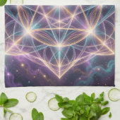 The 7 Chakras´11 Theedoek (Gevouwen)