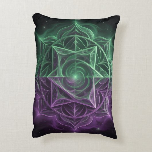 The 7 Chakras´1 Accent Kussen (Achterkant (Verticaal))