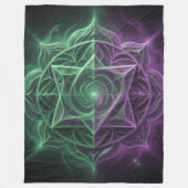 The 7 Chakras´1 Fleece Deken (Voorkant)