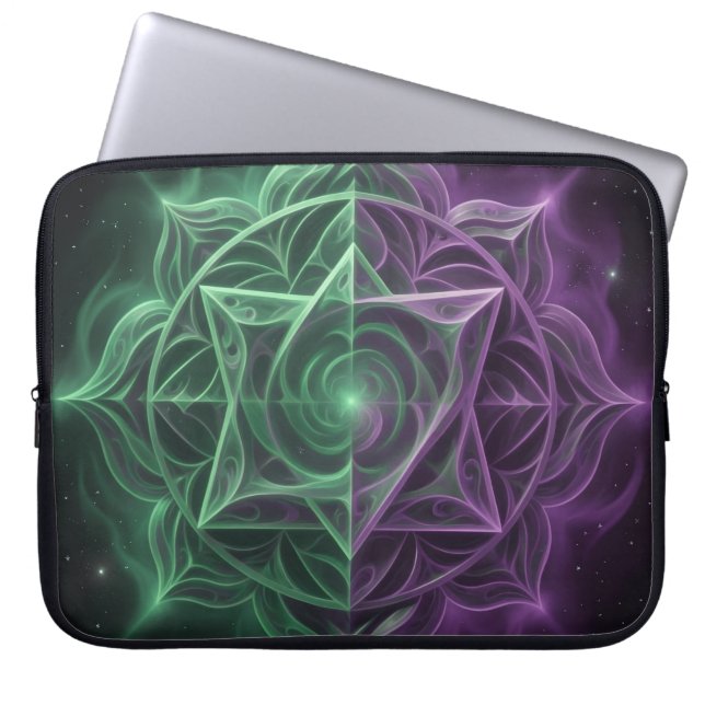 The 7 Chakras´1 Laptop Sleeve (Voorkant)