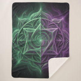 The 7 Chakras´1 Sherpa Deken