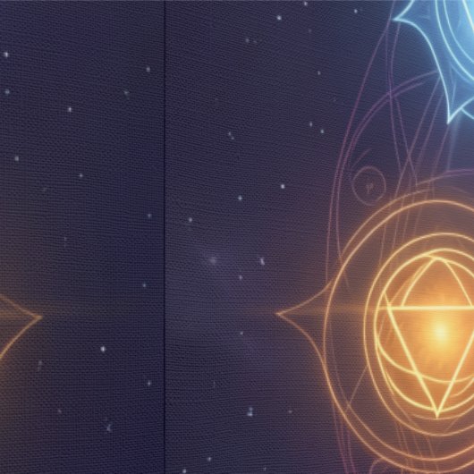 The 7 Chakras´3 Behang (Zoom)