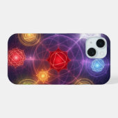 The 7 Chakras´3 iPhone 15 Case (Achterkant horizontaal)