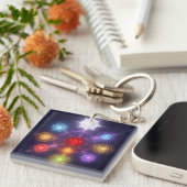 The 7 Chakras´3 Sleutelhanger (Voorkant Rechts)