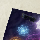 The 7 Chakras´3 Strandlaken (In situ)