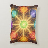 The 7 Chakras´4 Accent Kussen (Achterkant (Verticaal))