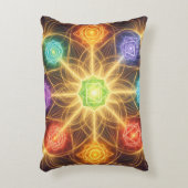 The 7 Chakras´4 Accent Kussen (Voorkant(Verticaal))