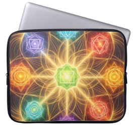 The 7 Chakras´4 Laptop Sleeve