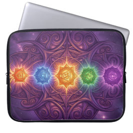 The 7 Chakras´5 Laptop Sleeve